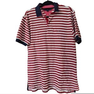 Tommy Hilfiger Men's Medium Striped Polo Shirt
